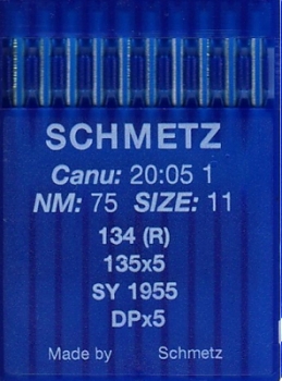 Иглы для промышленных машин Schmetz DPx5 №75