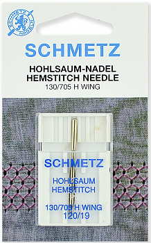 Иглы для швейных машин Schmetz №120 для мережки
