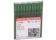 Иглы для промышленных машин Groz-Beckert DPx5 №80 10 шт.